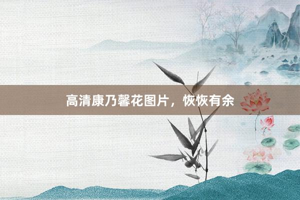 高清康乃馨花图片，恢恢有余